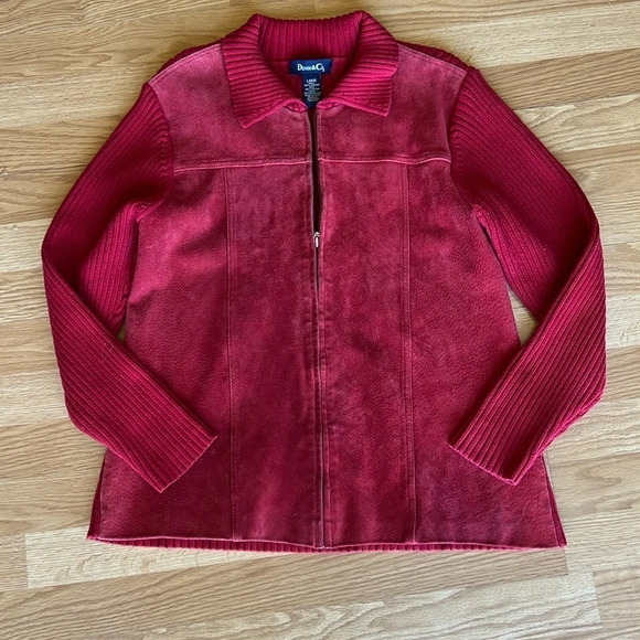 Denim&Co Jackets & Blazers - Denim & Co Sweater Jacket